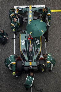 Lotus Racing Chinese Grand Prix Grid