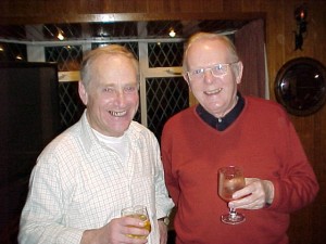 Peter Cambridge (right)