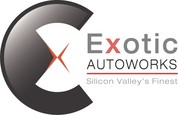Exotic Autoworks Logo. Body and Paint